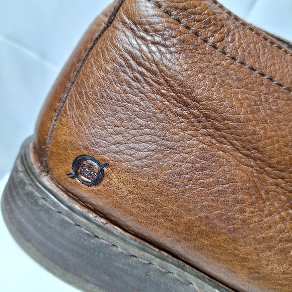 BORN Hemlock Chelsea Boots Mens Sz 12 Brown Leather Lace-Up Preppy Casual Sporty main image 10